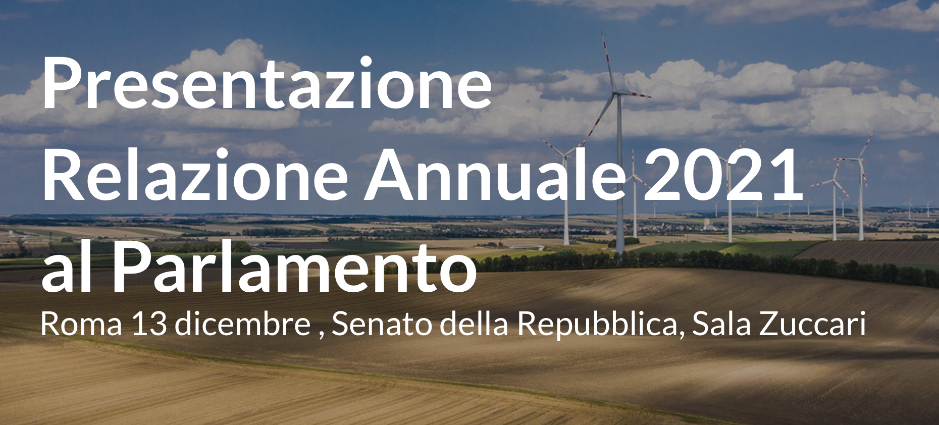 Presentazione della relazione annuale ENPAIA 2021